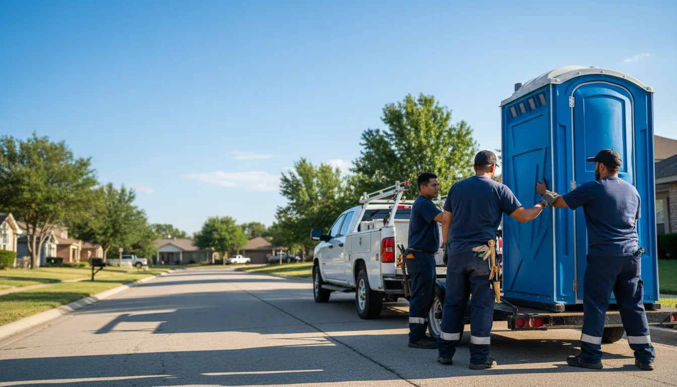 Portable Toilet Rental in Hoffman, IL near me